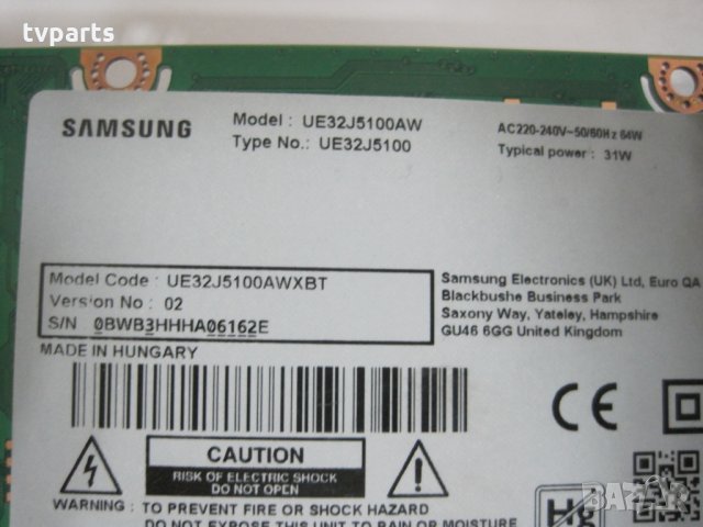 Борд за Samsung Bn41-02098C BN94-08117R UE32J5100AW 100% работещ, снимка 5 - Части и Платки - 32820471