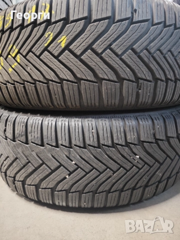 2бр.зимни гуми 215/55/17 Michelin, снимка 7 - Гуми и джанти - 52409419
