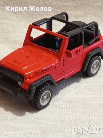 Метална количка сафари джип много красив за КОЛЕКЦИЯ ДЕКОРАЦИЯ 13269, снимка 3 - Колекции - 53573250