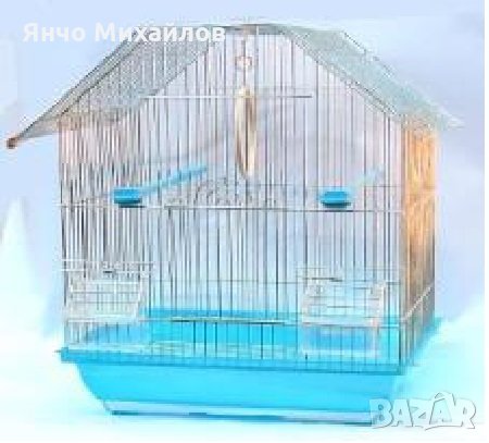 клетка за папагали средна 34.5×26×44, снимка 1 - За птици - 27192589
