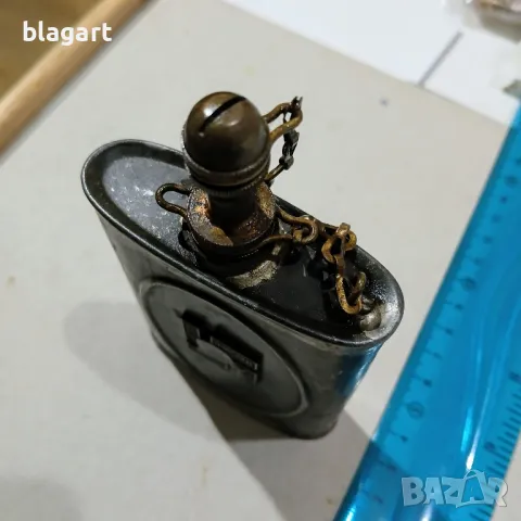 Военен атрибут-масльонка -Германия 1940г., снимка 4 - Антикварни и старинни предмети - 48805807