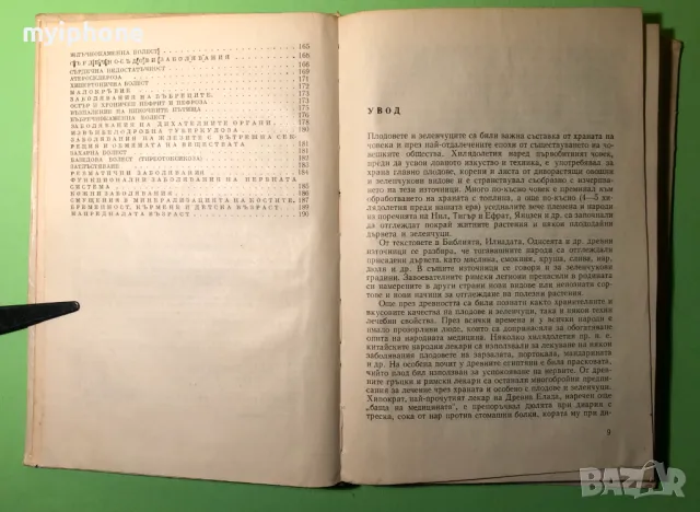 Стара Книга Плодовете и Зеленчуците Храна и Лечебно Средство, снимка 4 - Специализирана литература - 49279639