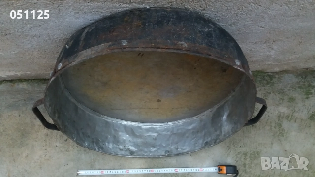 масивна голяма тава за готвене , снимка 6 - Антикварни и старинни предмети - 52373242