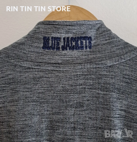 COLUMBUS BLUE JACKETS x NHL x Quarter Zip Pullover , снимка 5 - Спортни дрехи, екипи - 53105615