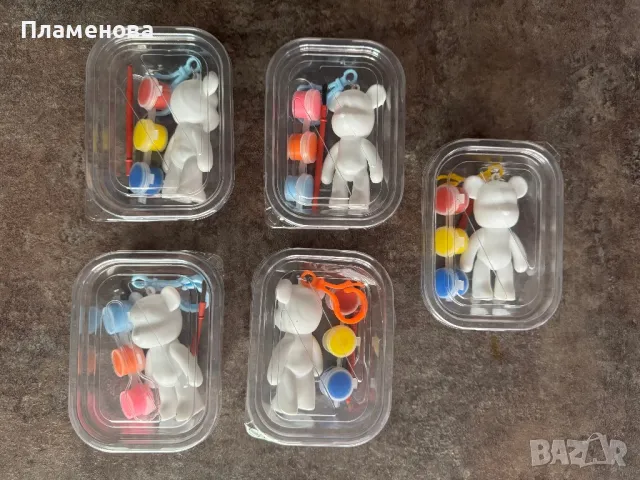 Комплект за рисуване/ оцветяване - меченца, снимка 2 - Рисуване и оцветяване - 48929393