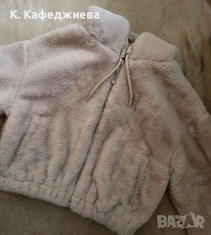 Пухкаво яке Bershka, снимка 2 - Якета - 53466056