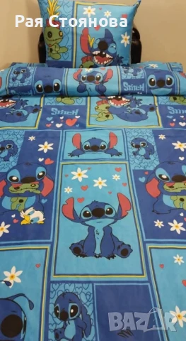 Евтини детски спални комплекти за единично легло чаршаф , снимка 1