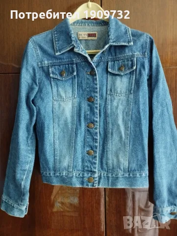 дамско дънково яке