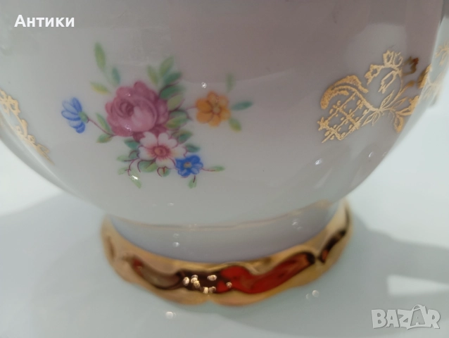 Стар порцеланов чайник маркиран, снимка 7 - Други - 52513951