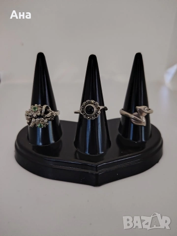 Маркирани сребърни пръстени  Цената е за брой, снимка 3 - Пръстени - 53022353