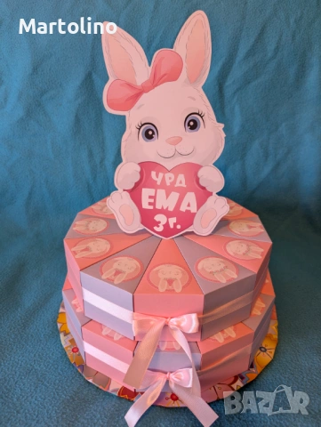 Картонена торта Принцеси, снимка 14 - Други - 53015106