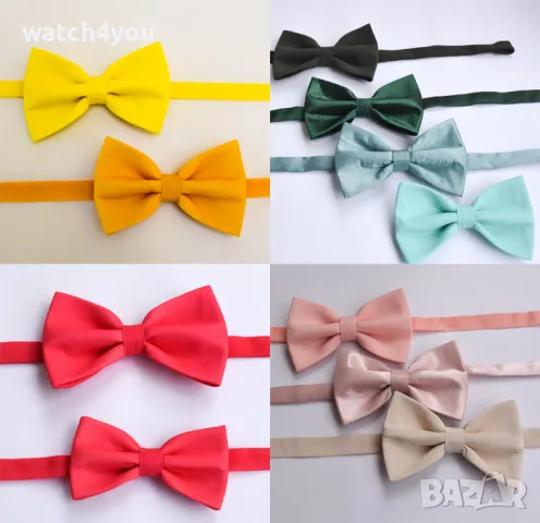 НОВИ БУТИКОВИ ПАПИОНКИ. ИЗБОР НА ЦВЯТ ПО ВАШЕ ЖЕЛАНИЕ. ПАПИОНКА BOW TIE PAPIONKA PAPIONKI , снимка 11 - Други - 21038351