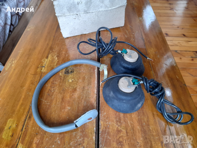 Стари слушалки #11, снимка 2 - Антикварни и старинни предмети - 36570672