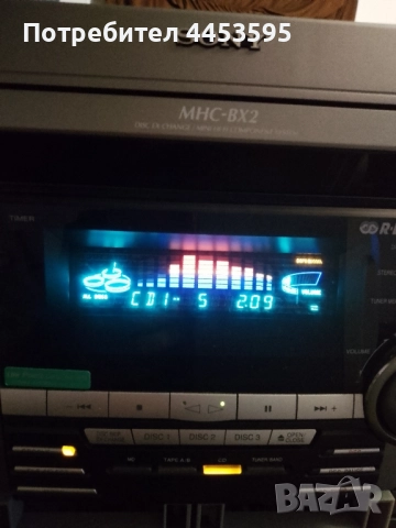 SONY MHC-BX2, снимка 3 - Аудиосистеми - 52171321