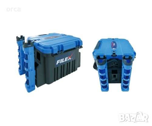 Куфар-стол Fil Fishing TACKLE & SEAT BOX 150 кг риболов Италия PRO XL, снимка 3 - Такъми - 53353558