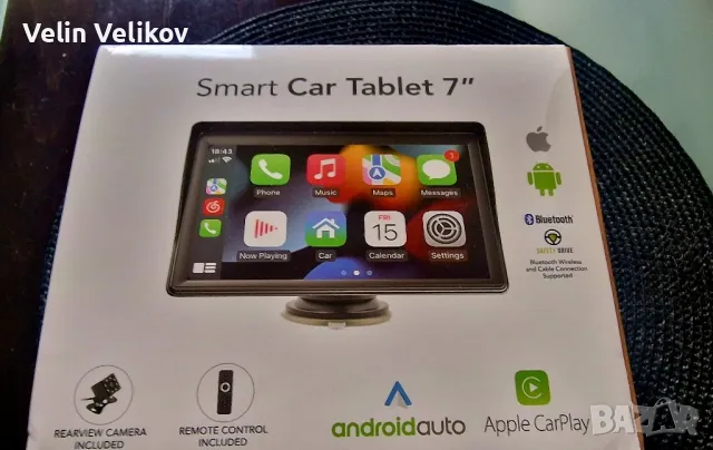 Мултимедиен плейър Carplay car за Android/Ios, екран 7 инча, Android Auto, Apple Carplay, Bluethoot, снимка 3 - Аксесоари и консумативи - 50209061