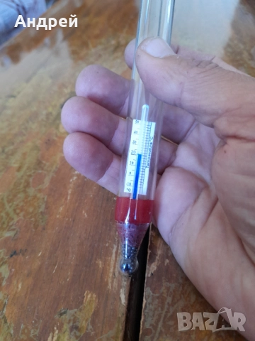 Стар спиртомер #12, снимка 3 - Други ценни предмети - 52065391