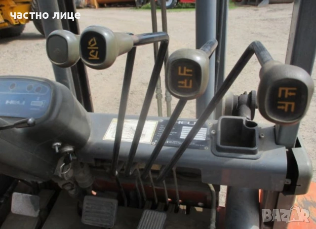 Мотокар HELI Мотокар 3.5т дизел , двигател Isuzu, снимка 9 - Индустриална техника - 53302766