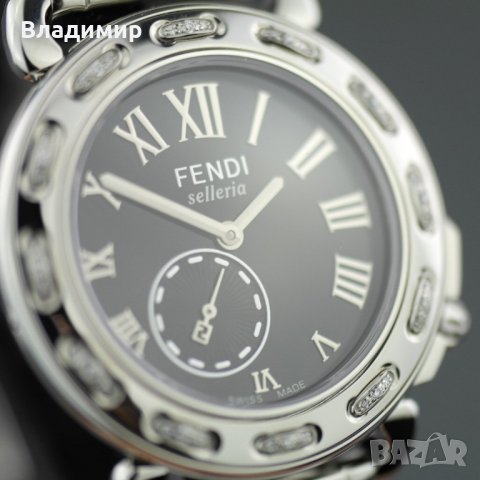 Fendi Selleria Diamond Watch, снимка 9 - Дамски - 32306457