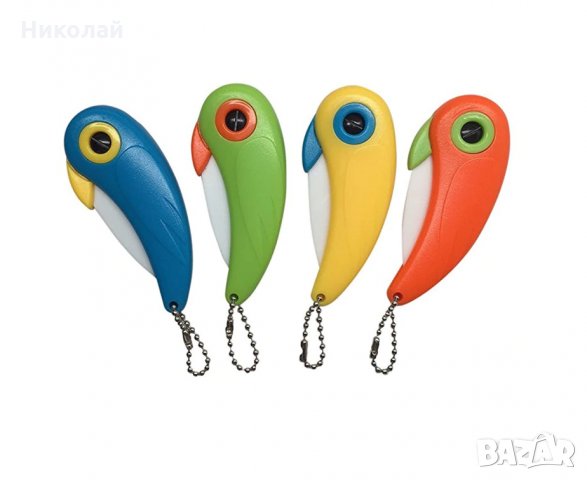 Сгъваем джобен нож птица , папагал , канарче, снимка 3 - Ножове - 27158924