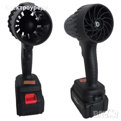 Универсален Мощен Пистолет - Духалка 36V с две батерии мощна духалка за Листа, Кола, Барбекю и др, снимка 5 - Други инструменти - 52411808