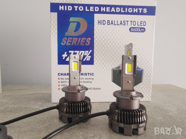 LED  Крушки D1S  D2S  D5S, снимка 6 - Аксесоари и консумативи - 37761217