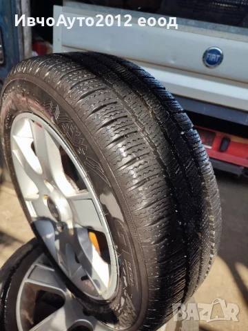 Зимни гуми комплект с алуминиеви джанти 16 Фолксваген шаран  vw. sharan ford galaxy seat Alhambra , снимка 9 - Гуми и джанти - 50662140