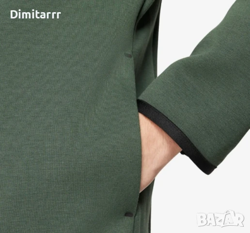 Nike Tech Fleece 1/2 Zip Hoodie S-M, снимка 9 - Спортни дрехи, екипи - 50889017