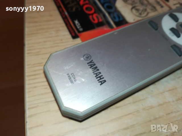 заявено-YAMAHA CDX8 WR96080 CD/USB REMOTE CONTROL-ВНОС SWISS 2110251542, снимка 10 - Ресийвъри, усилватели, смесителни пултове - 52132204