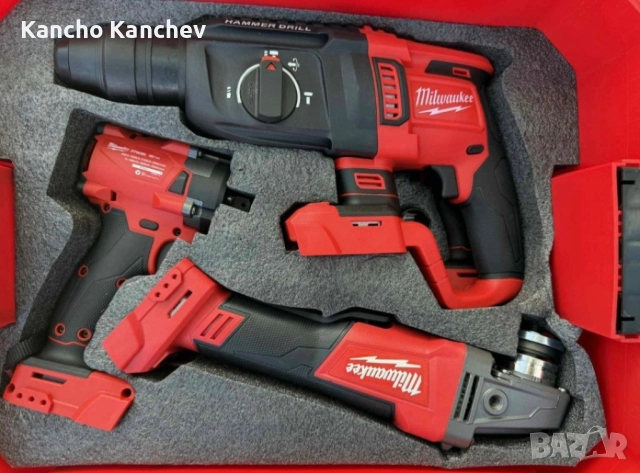 Топ Цена! Комплект Milwaukee 18V 5.0AH, снимка 2 - Винтоверти - 52354671