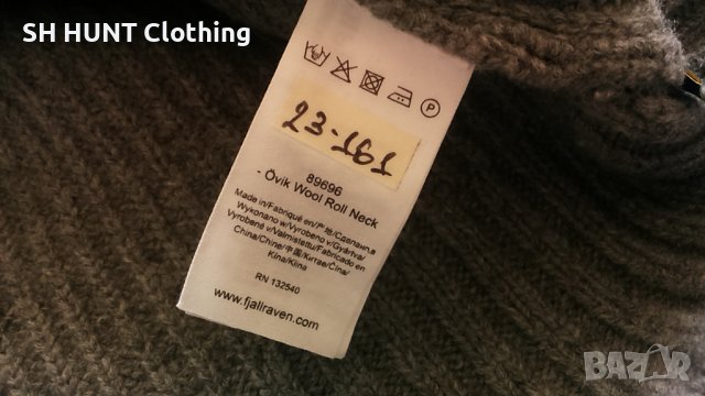 FJALL RAVEN Ovik Wool Roll Neck размер L дамски вълнен пуловер - 125, снимка 10 - Блузи с дълъг ръкав и пуловери - 37431329