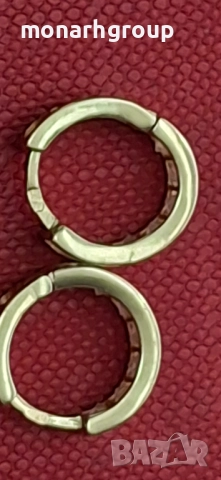 Златни обеци, снимка 3 - Обеци - 51884866