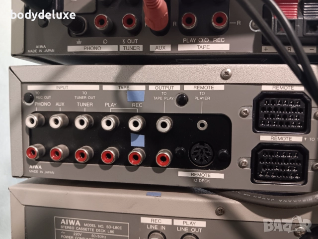 AIWA S50+L80 ресийвър + дек, снимка 4 - Ресийвъри, усилватели, смесителни пултове - 51576061
