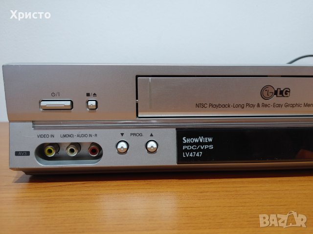 LG LV4747 HI-FI STEREO VHS, снимка 2 - Плейъри, домашно кино, прожектори - 39238783
