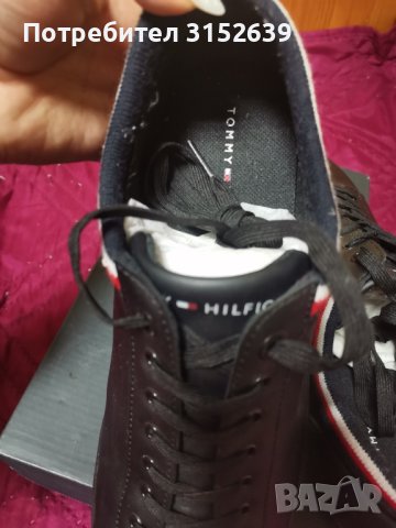 Tommy Hilfiger Сникърси Essetial Leather Vulc , снимка 3 - Спортно елегантни обувки - 43527231
