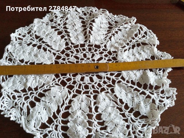 Каре плетено на една кука , снимка 4 - Декорация за дома - 37995542