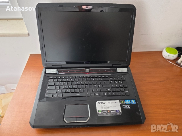 Лаптоп MSI GT 780 DX за  лентов кабел или части., снимка 3 - Части за лаптопи - 52789174