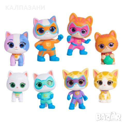 Super Kitties Коте фигурка изненада 67004, снимка 7 - Фигурки - 52089091