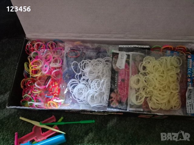 Приспособления за правене на гривнички, снимка 3 - Образователни игри - 50920317