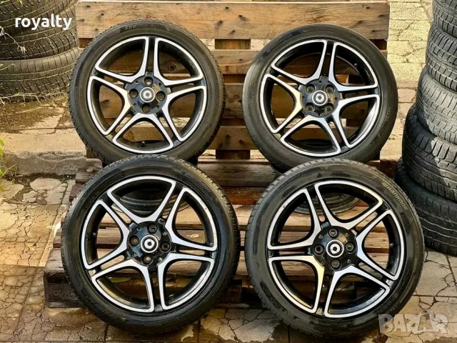 4х100 16 Цола Джанти Smart FORFOUR Спорт Пакет