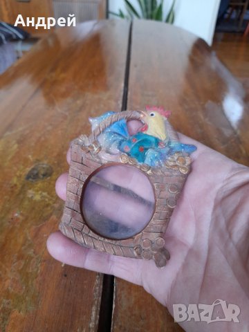 Стара декоративна рамка за снимка, снимка 2 - Колекции - 44130982