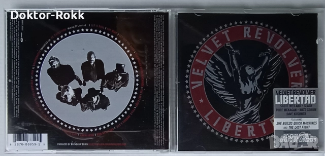 Velvet Revolver & Red Hot Chili Peppers - оригинални дискове - CD, снимка 6 - CD дискове - 49753552