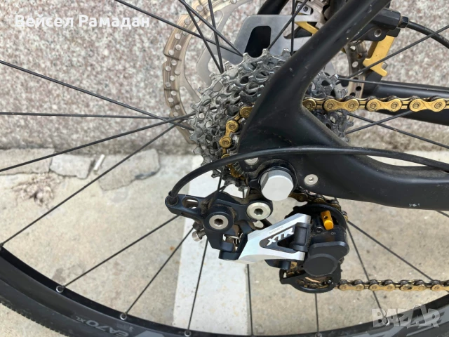 Фитнес велосипед Carbon, 49см, 2х10, XTR монтаж, снимка 10 - Велосипеди - 51172314