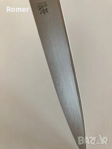 Нож от многослойна дамаска стомана Gehring Solingen Germany, снимка 6 - Ножове - 49759021