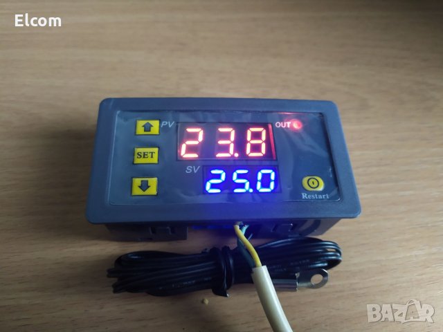 Терморегулатор (термостат) 220V за отопление или охлаждане, снимка 3 - Друга електроника - 33197328