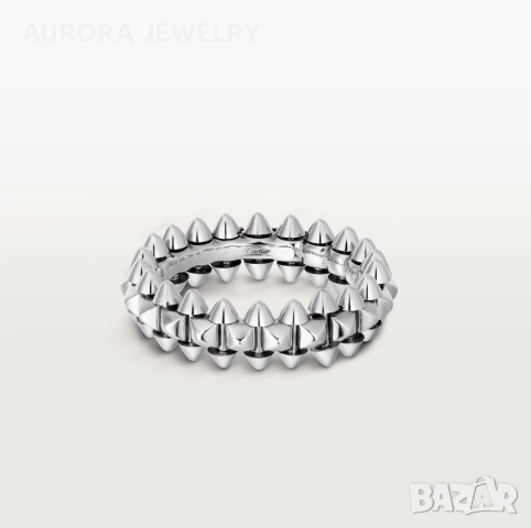 CARTIER Clash de Cartier White Gold Пръстен, снимка 7 - Пръстени - 52916807