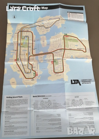 Постери и карти от игри GTA 5 Vice City Liberty City MAFIA III Elder, снимка 7 - Други - 53169770