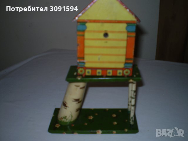 Тенекиена Играчка Часовник с пиле механика за части , снимка 3 - Колекции - 43920604