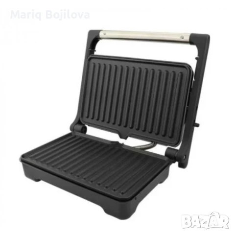 Тостер-сандвич Rosberg R51442I 1500W, Грил незалепващи бр. 1 плочи, Инокс с черно, 2 ГОДИНИ ГАРАНЦИЯ, снимка 2 - Тостери - 47683213