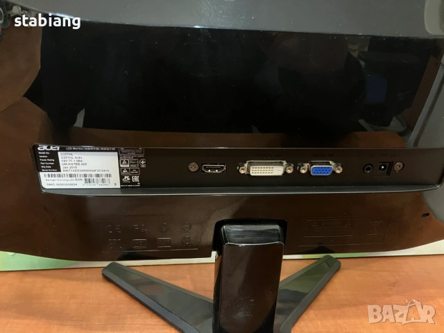 Монитор ACER 25" G257HL - Предпазващ Очите, снимка 6 - Монитори - 53173072